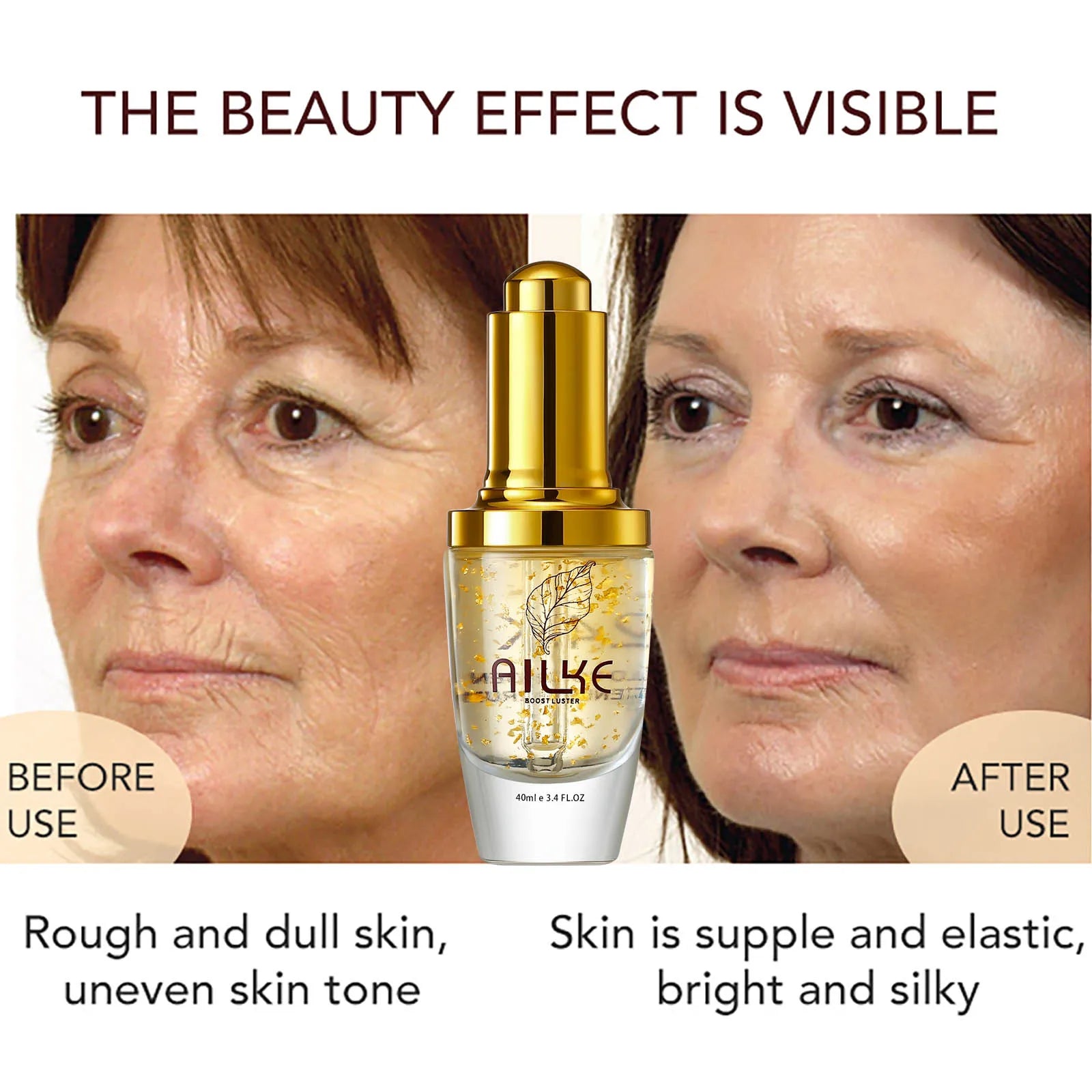 Whitening Skin Care Set, Reduce Wrinkles, Dark Spots, Even Skin Tone, Women Beauty Cosmetics for All Skin Types