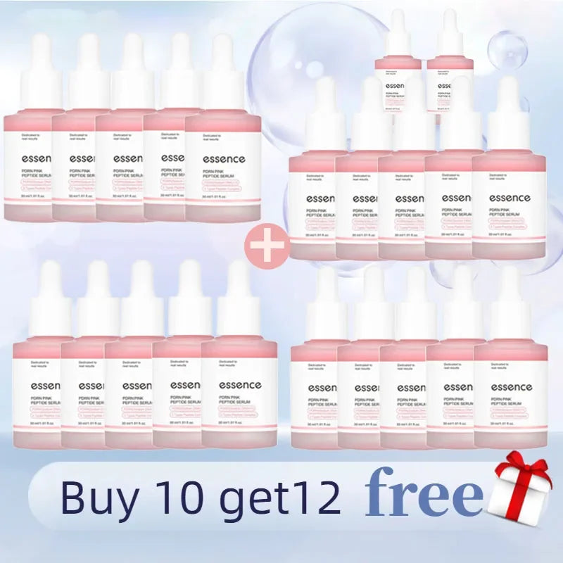 PDRN PINK PEPTLDE SERUM Peptide Rose Collagène Hydratant Pour Le Visage